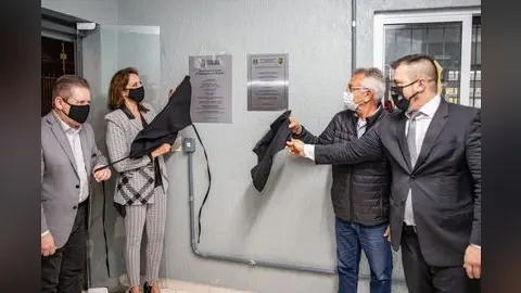 Foto de divulgação do Governo do RS relacionada à segurança pública em Canoas.