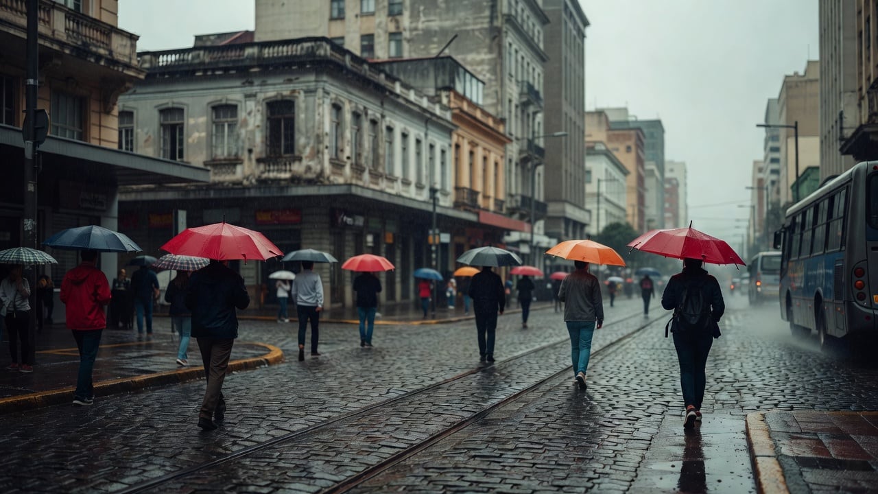 Alerta de chuva do Cemaden é do Sudeste, mas rio Uruguai segue com risco alto no RS