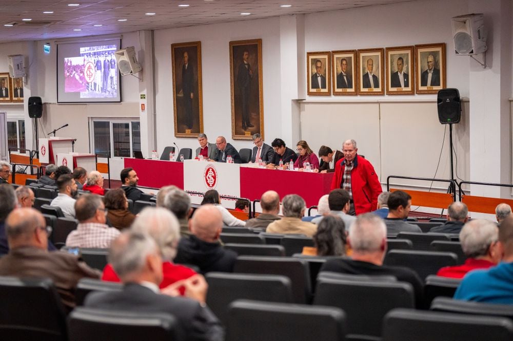 Sessão do Conselho Deliberativo do Sport Club Internacional.