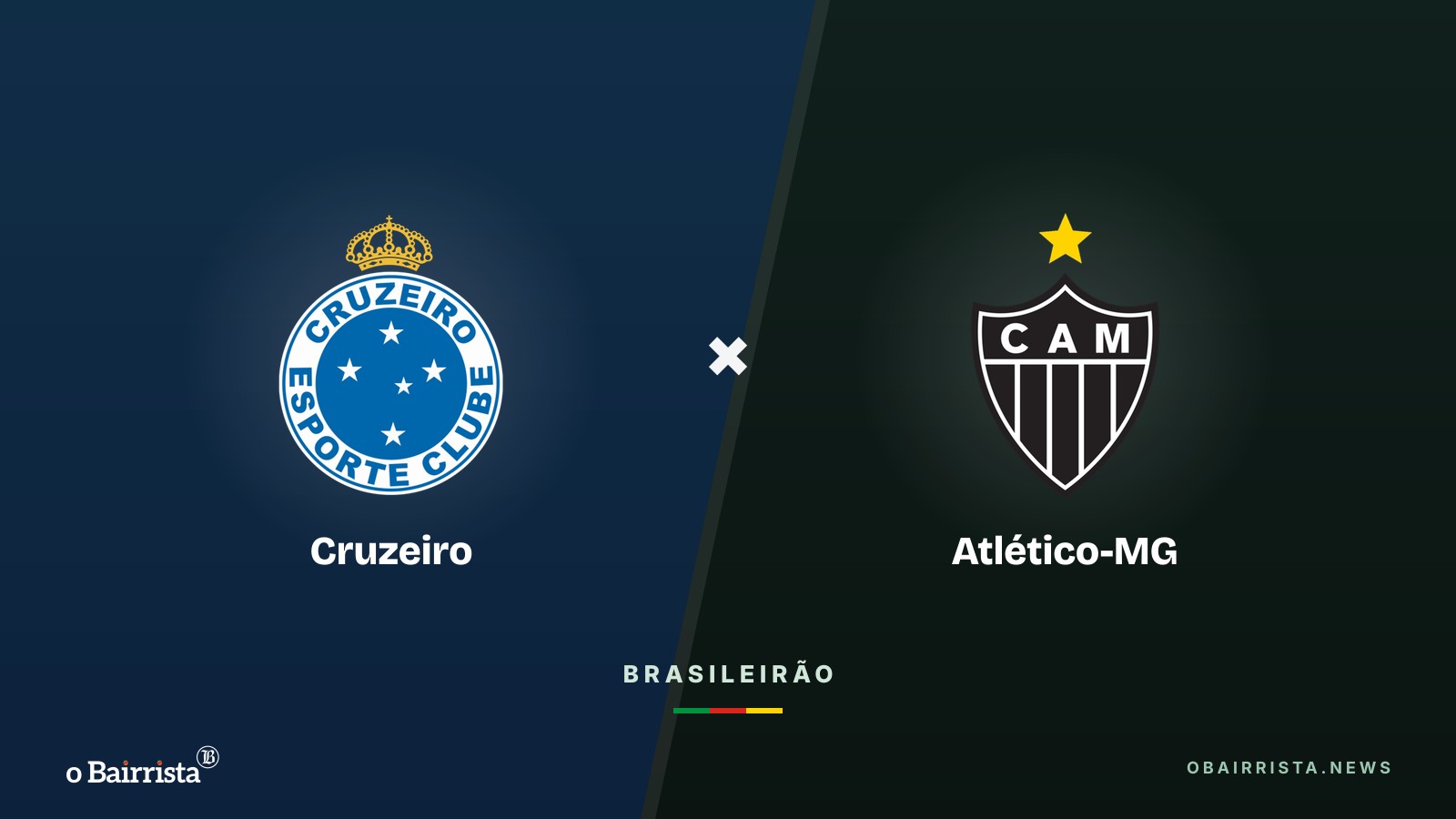 Arte: Jogador de camisa azul comemora gol com os braços abertos diante da torcida em estádio à noite