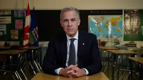 Mark Carney, primeiro-ministro do Canadá, em mensagem oficial.