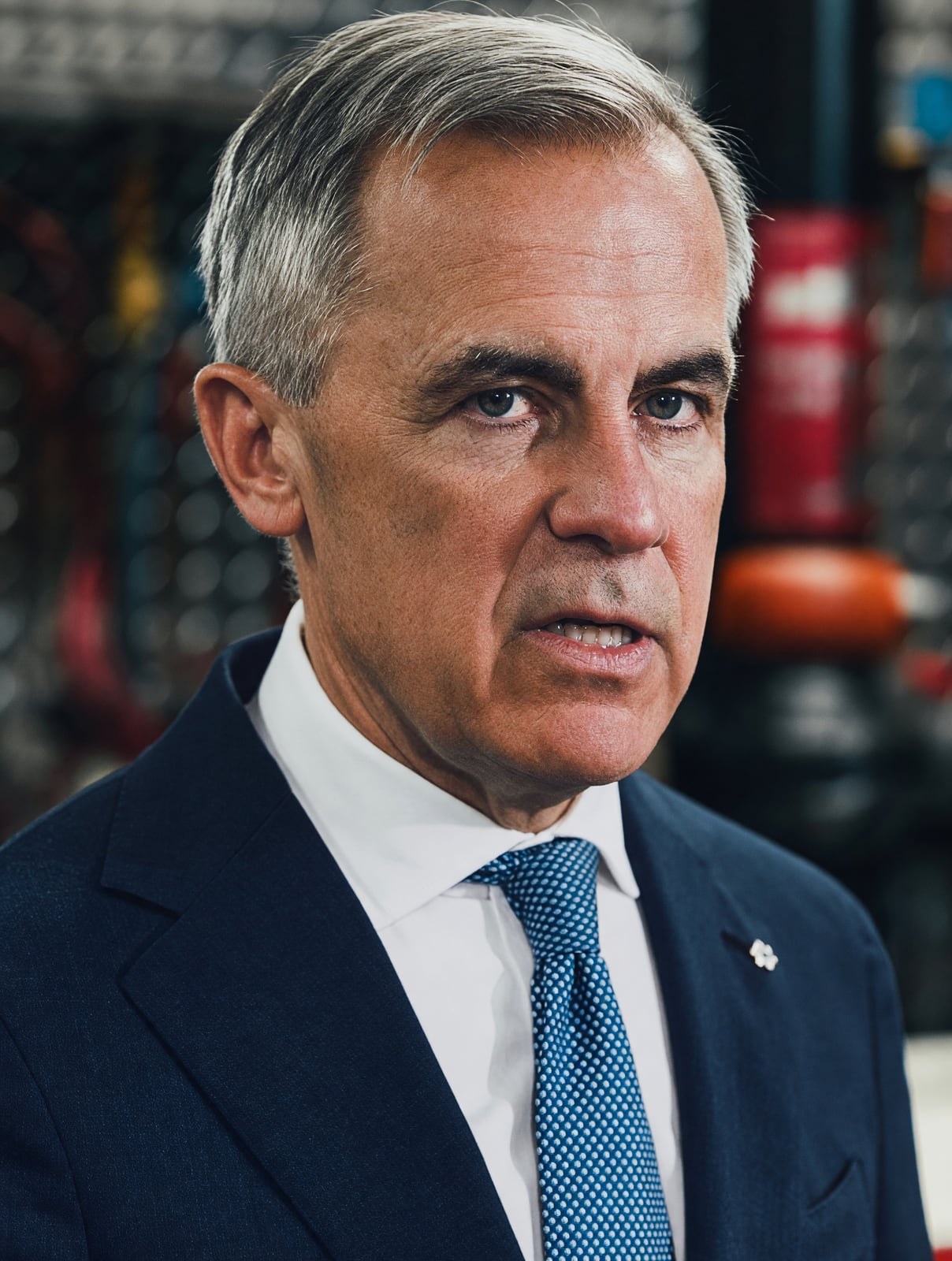 Mark Carney em Calgary, em 15 de maio de 2026.
