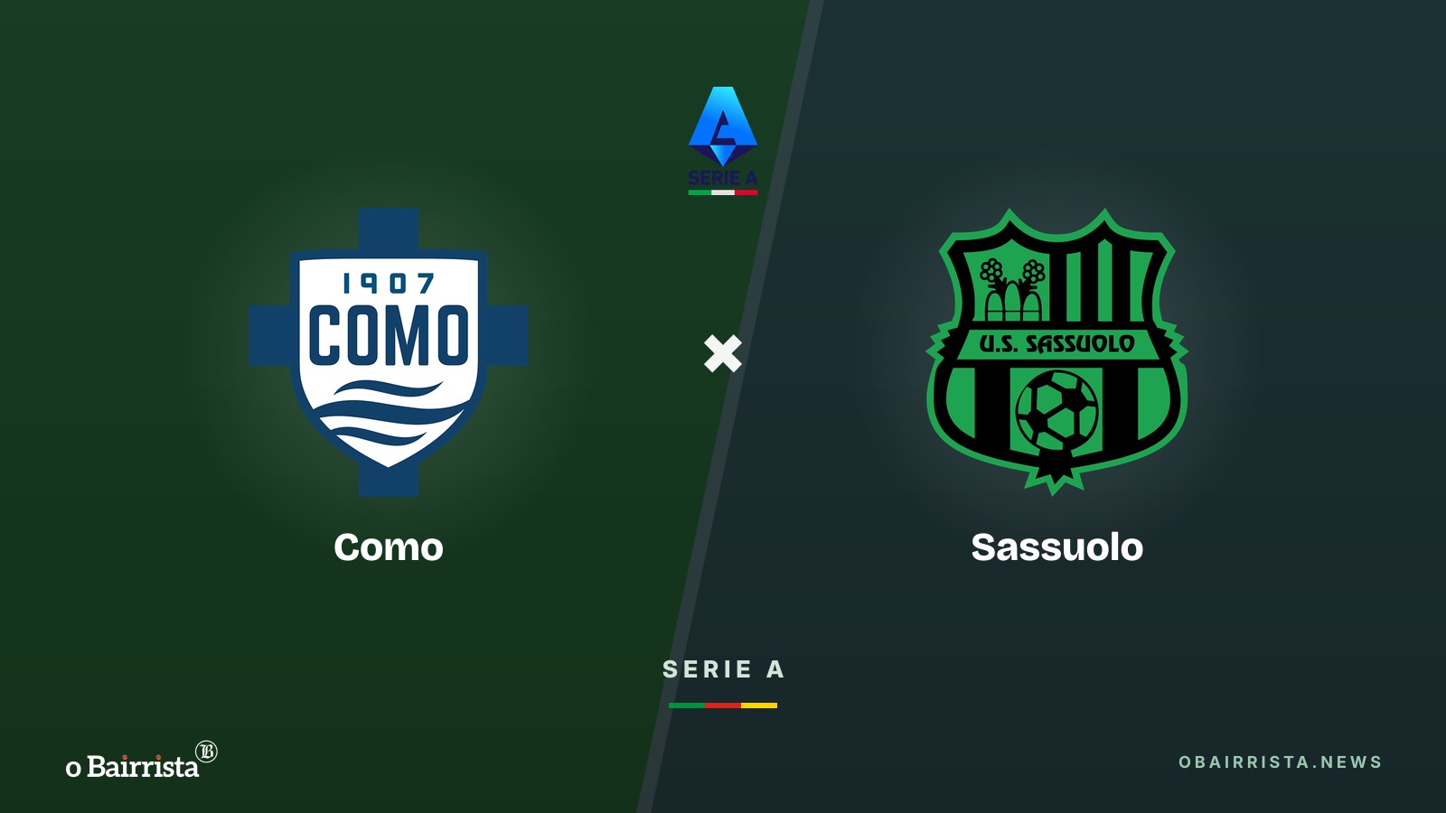 Arte do Bairrista: Como vence o Sassuolo por 2 a 0, com dois gols de Douvikas, e chega a 17 pontos na Serie A