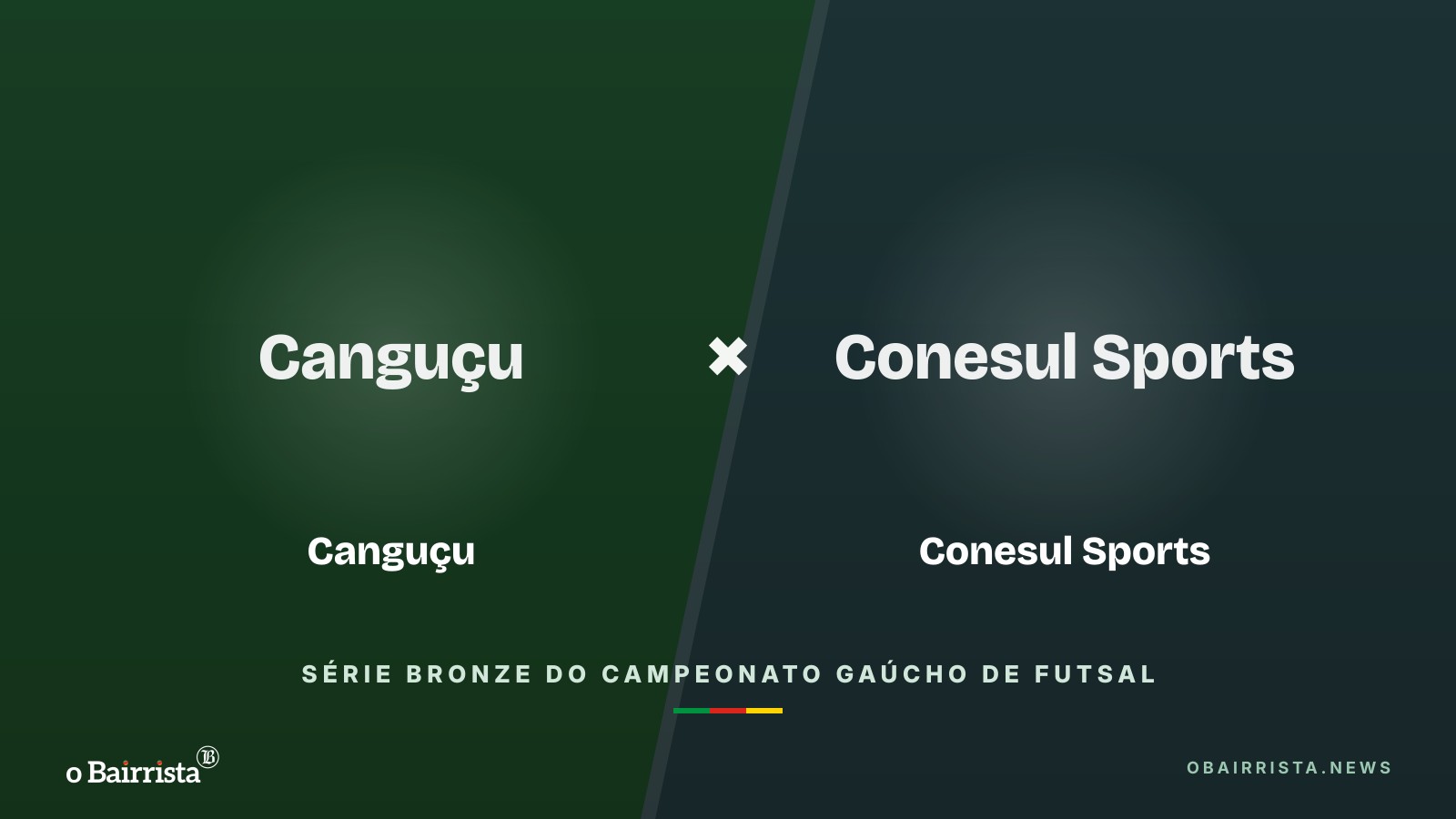 Arte do Bairrista: Conesul Sports encara o Canguçu na semifinal da Série Bronze, com ida na sexta (23)