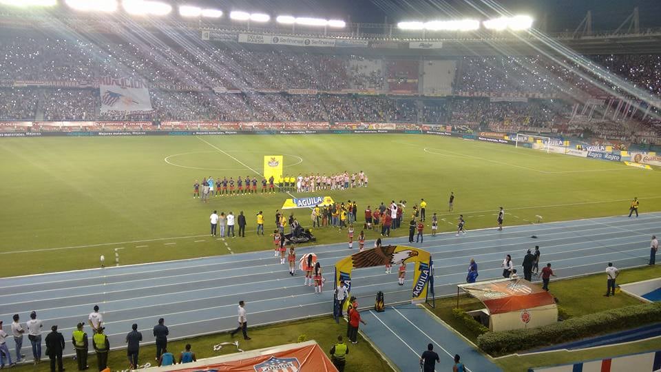 Estádio Metropolitano, em Barranquilla, cidade que receberá a final da Sul-Americana entre Atlético-MG e Boca Juniors.