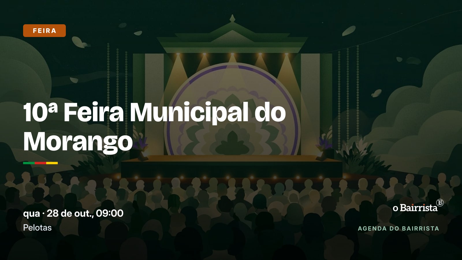 10ª Feira Municipal do Morango