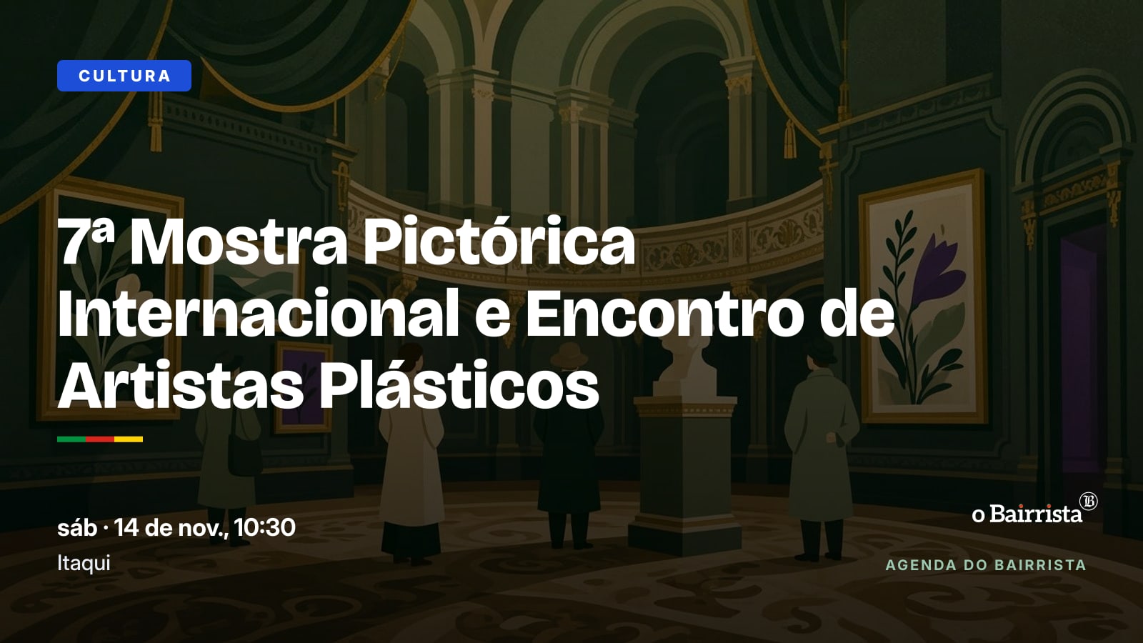 7ª Mostra Pictórica Internacional e Encontro de Artistas Plásticos