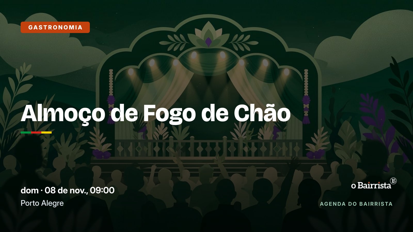 Almoço de Fogo de Chão