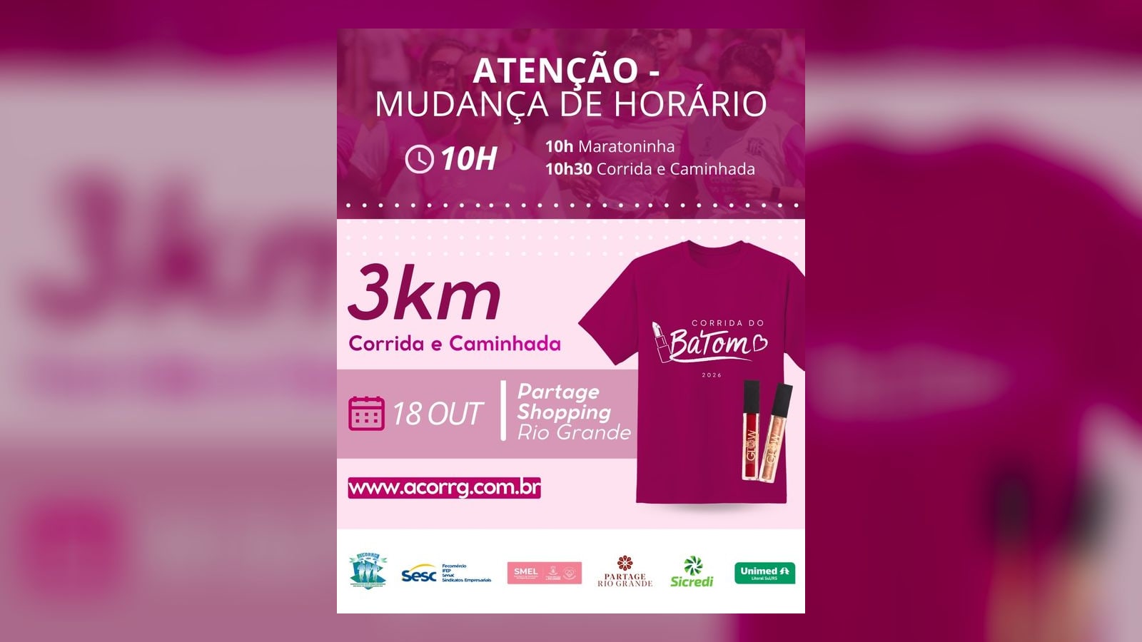 Corrida do Batom 2026