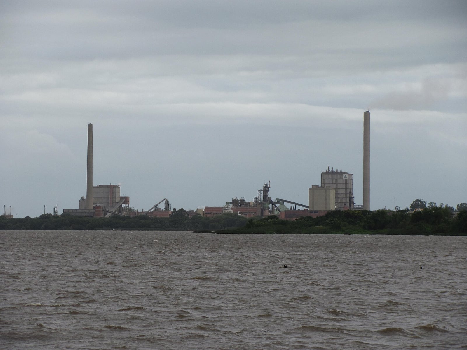 Fábrica de celulose em Guaíba, na Região Metropolitana de Porto Alegre. Arquivo de imagem ilustrativo.