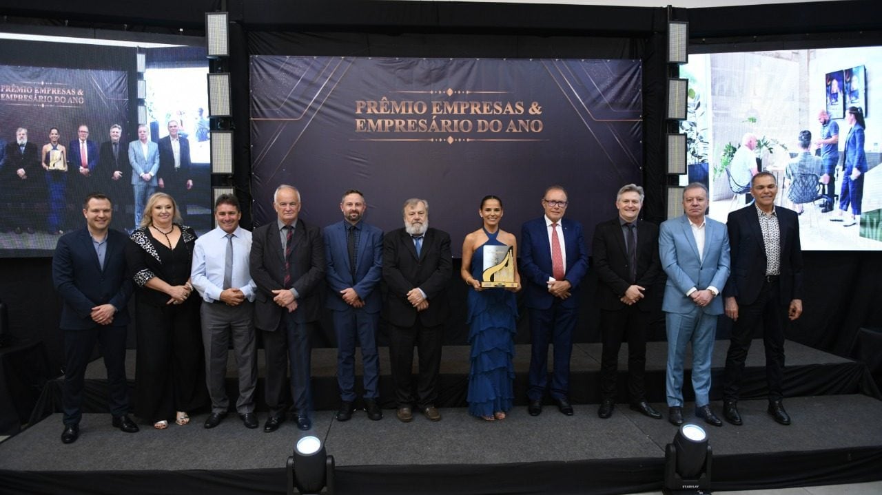 Cerimônia do Prêmio Empresas & Empresário do Ano, que premia empresas e empresários da região.