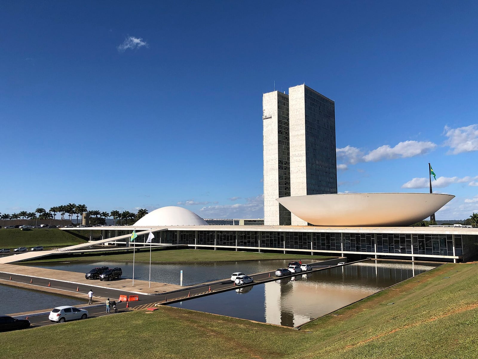 Fachada do Congresso Nacional, em Brasília.