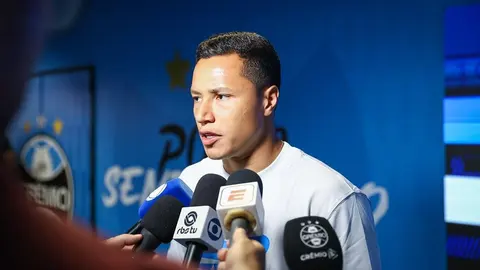 Entrevista Coletiva na Arena do Grêmio - 23/10/2026 · Coletiva Gremio