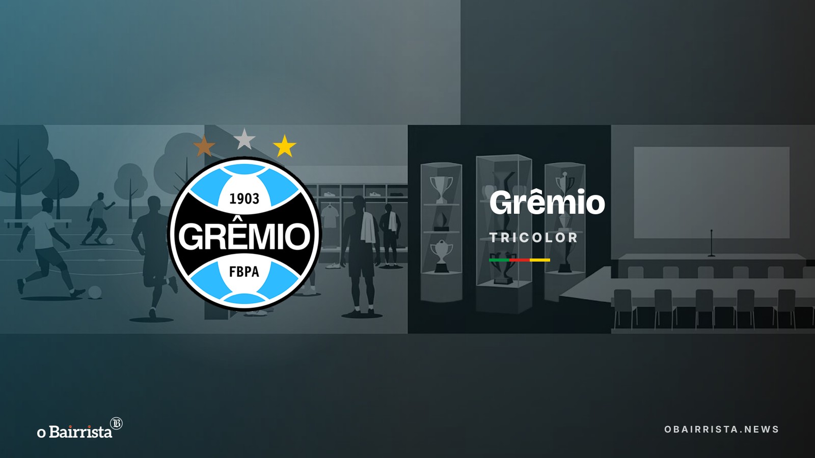 Arte do Bairrista: Grêmio segue no Z-4, a dois pontos do Corinthians, e visita o Coritiba na segunda (26)