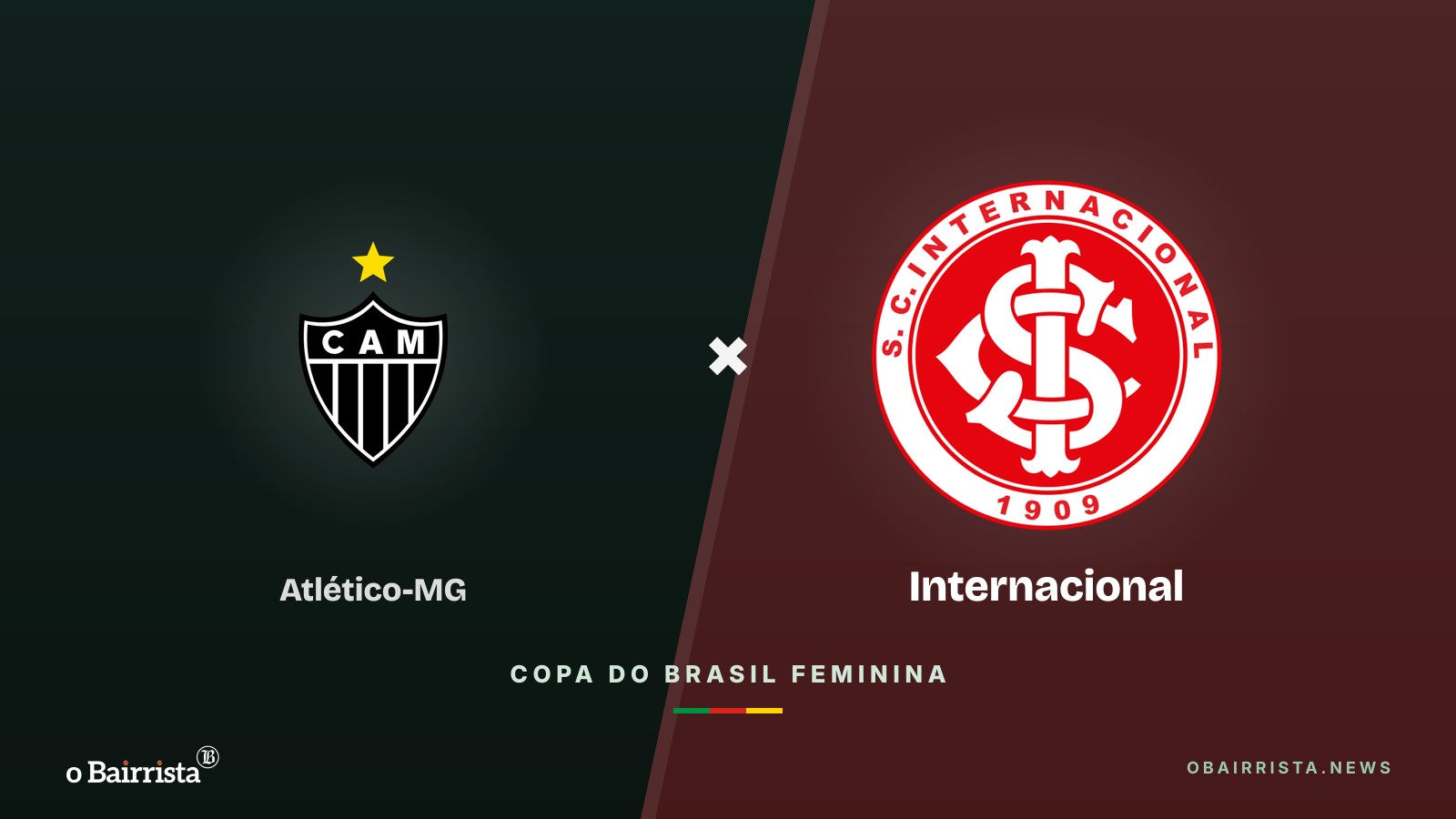 Arte do Bairrista: Inter feminino vence nos pênaltis e chega pela 1ª vez à semifinal da Copa do Brasil