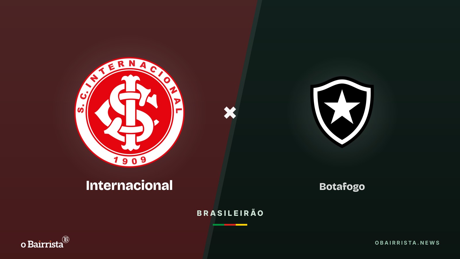 Arte do Bairrista: Inter tem Maripán e Alan Patrick de volta e dúvida no gol contra o Botafogo