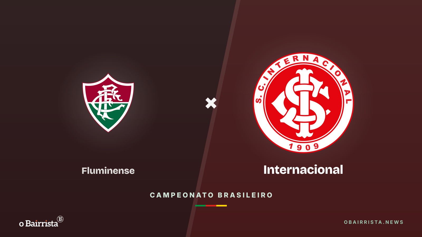 Arte do Bairrista: Inter visita o Fluminense no Maracanã com 35 pontos e fora do Z-4 na 33ª rodada