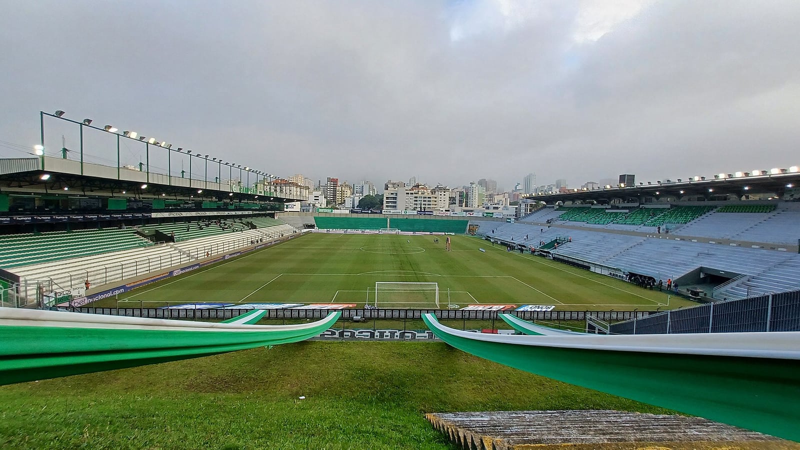 Estádio Alfredo Jaconi, em Caxias do Sul, onde o Juventude recebe o Náutico pela Série B.