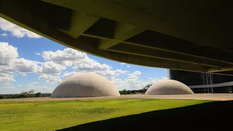 Sede do Tribunal Superior Eleitoral (TSE), em Brasília, onde Lula e Flávio Bolsonaro firmam acordo para abertura de sigilos.