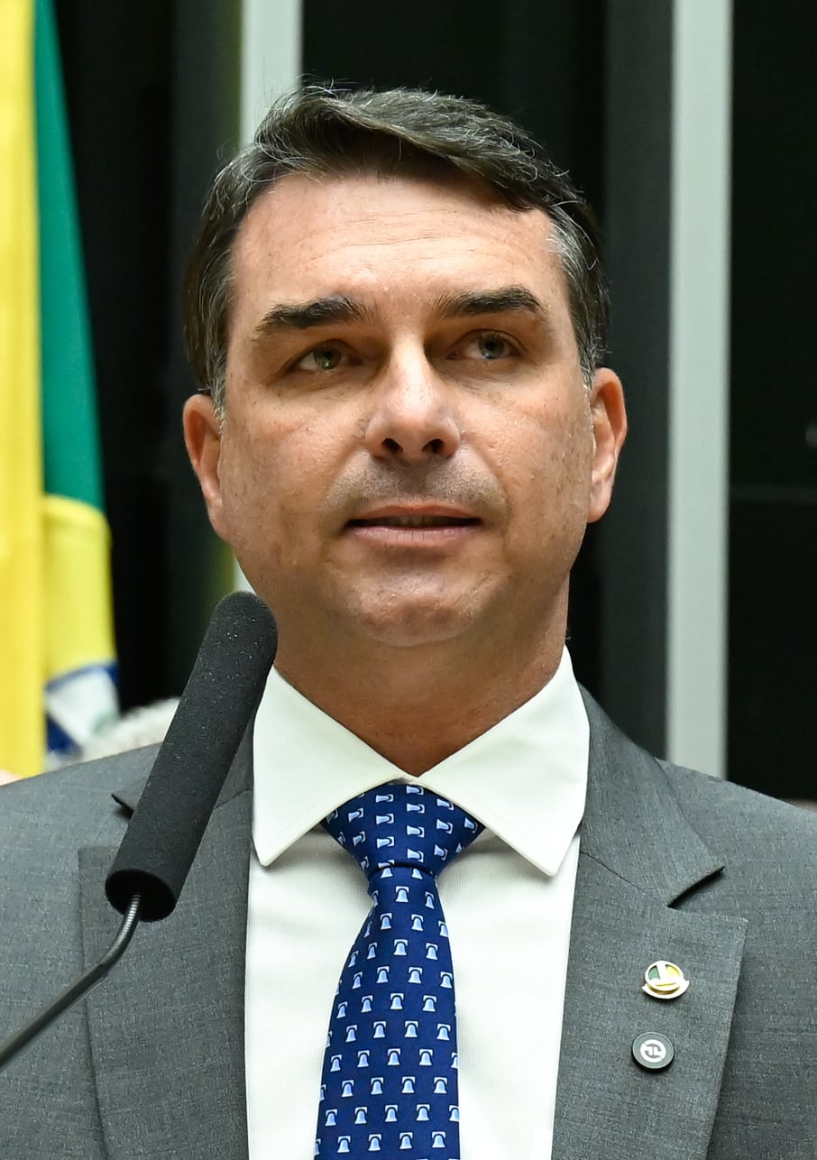 Senador Flávio Bolsonaro em foto de arquivo (maio de 2026).
