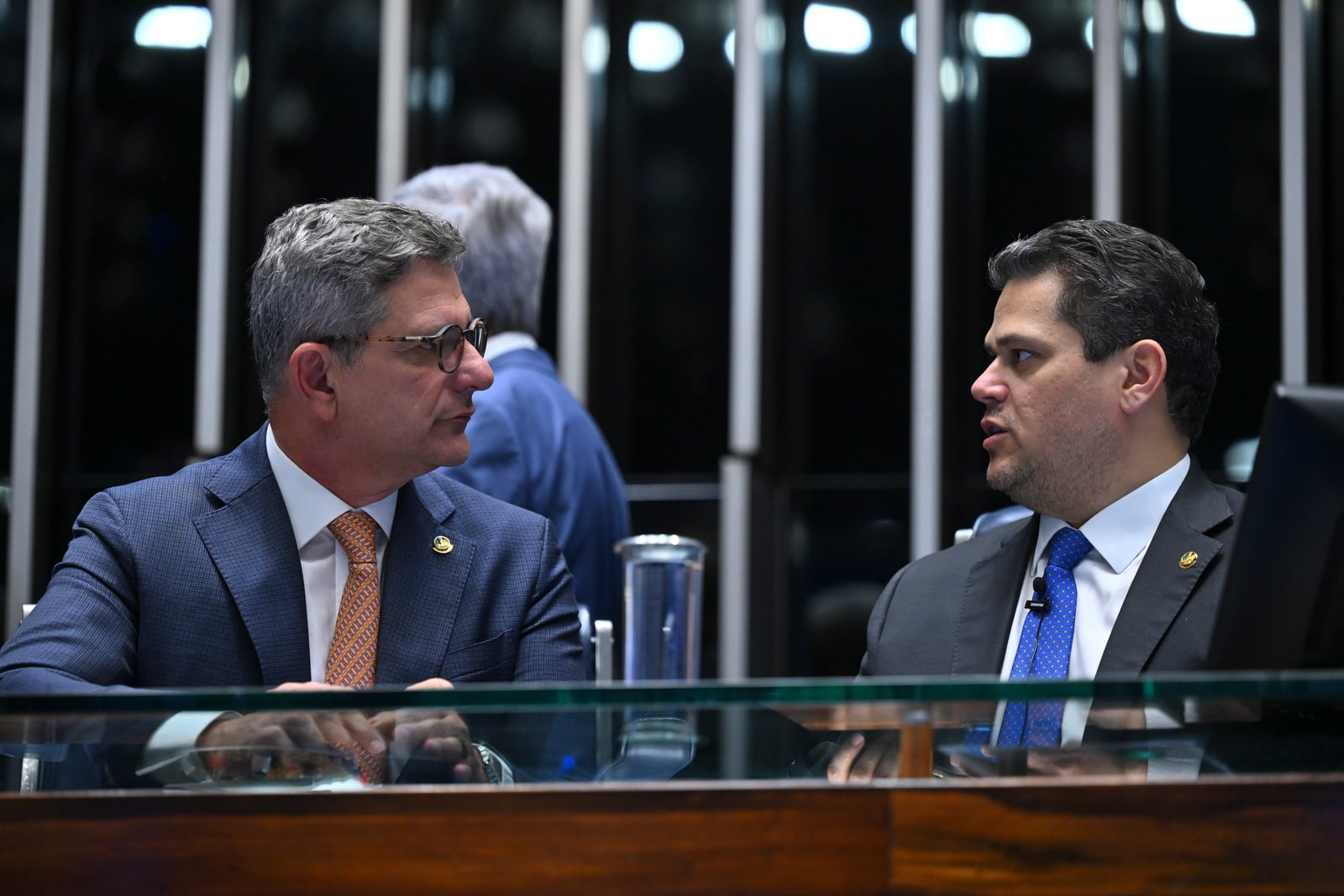 Plenário do Senado, onde a PEC da Segurança deve ser votada após o anúncio de Davi Alcolumbre.