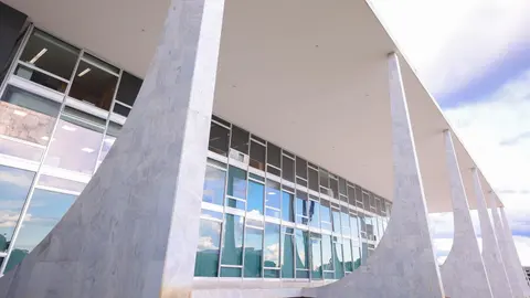 Fachada do Supremo Tribunal Federal (STF), em Brasília.
