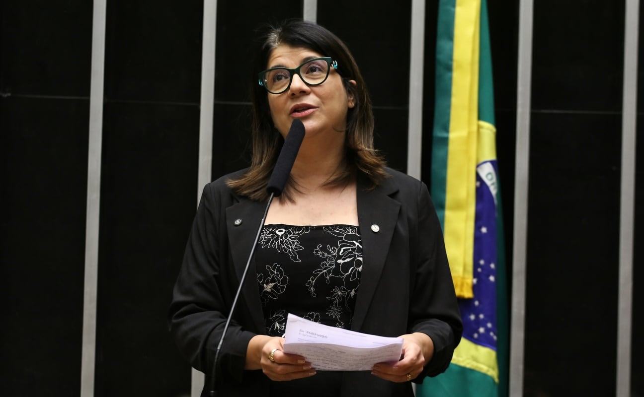 Deputada Renata Abreu em sessão da Câmara dos Deputados. Foto: Agência Câmara.