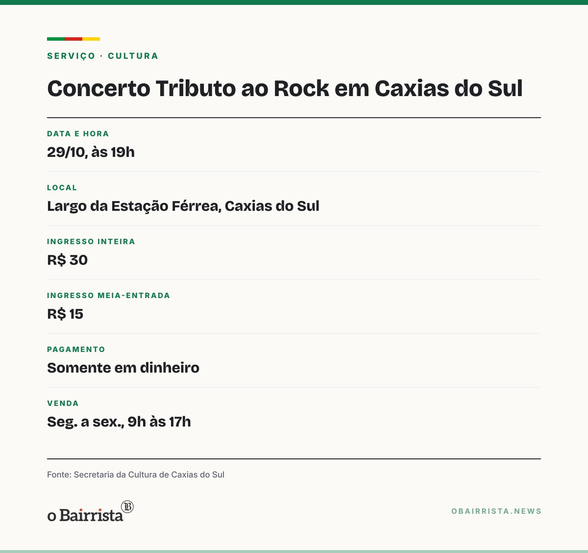 Quadro: Casa da Música de Caxias faz tributo a Pink Floyd e Led Zeppelin em 29 de outubro