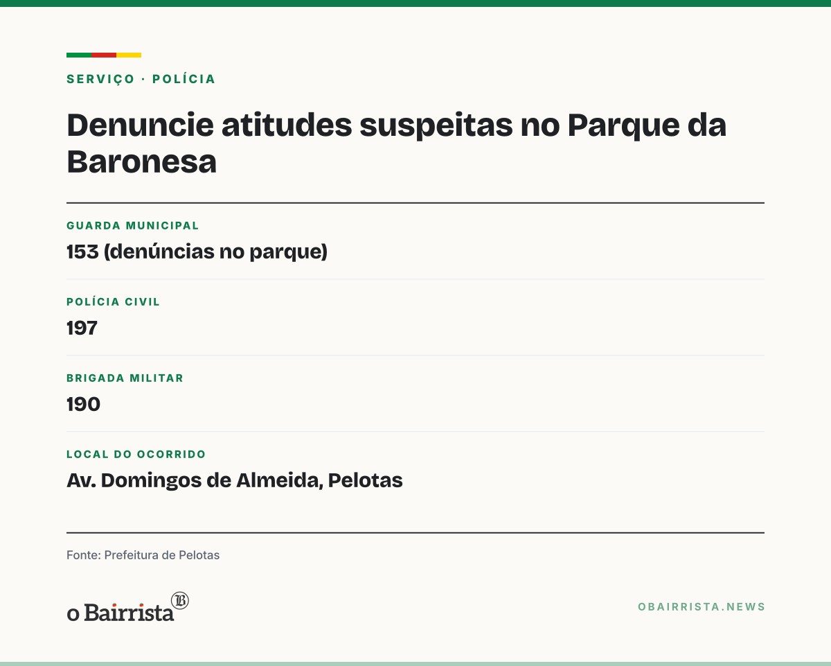 Quadro: Guarda frustra furto de cabos no Parque da Baronesa, em Pelotas, e leva suspeito à DPPA