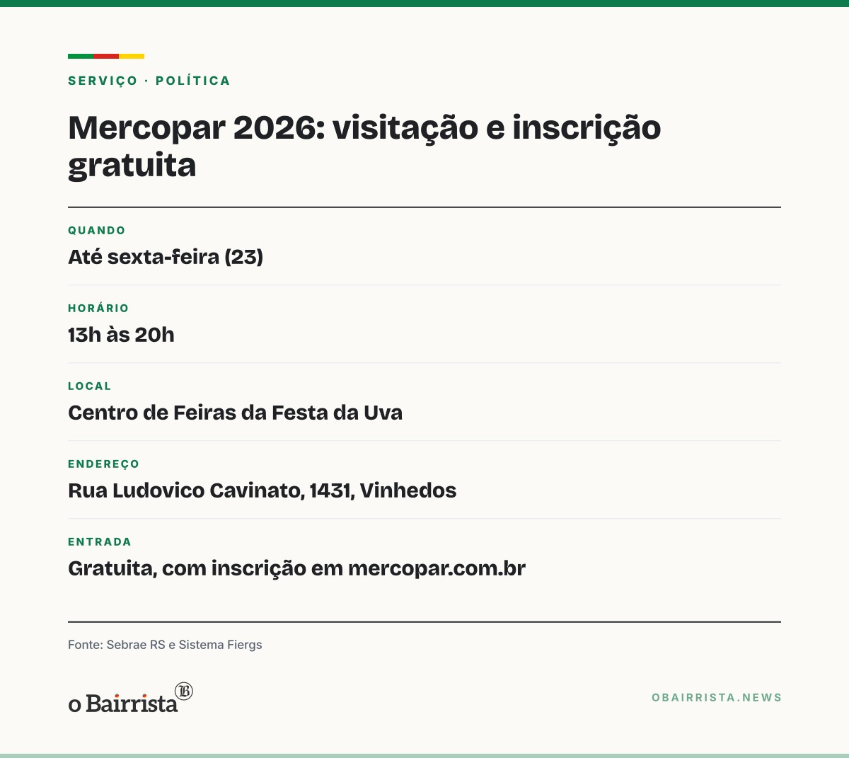 Quadro: Zucco promete indústria como prioridade a partir de 2027 e plano de longo prazo