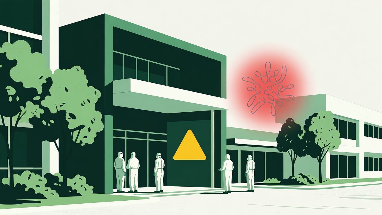Ilustração: Bairrista/IA sobre o surto de Ebola no Quênia e no Congo