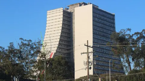 Prédio do Centro Administrativo Fernando Ferrari, em Porto Alegre.