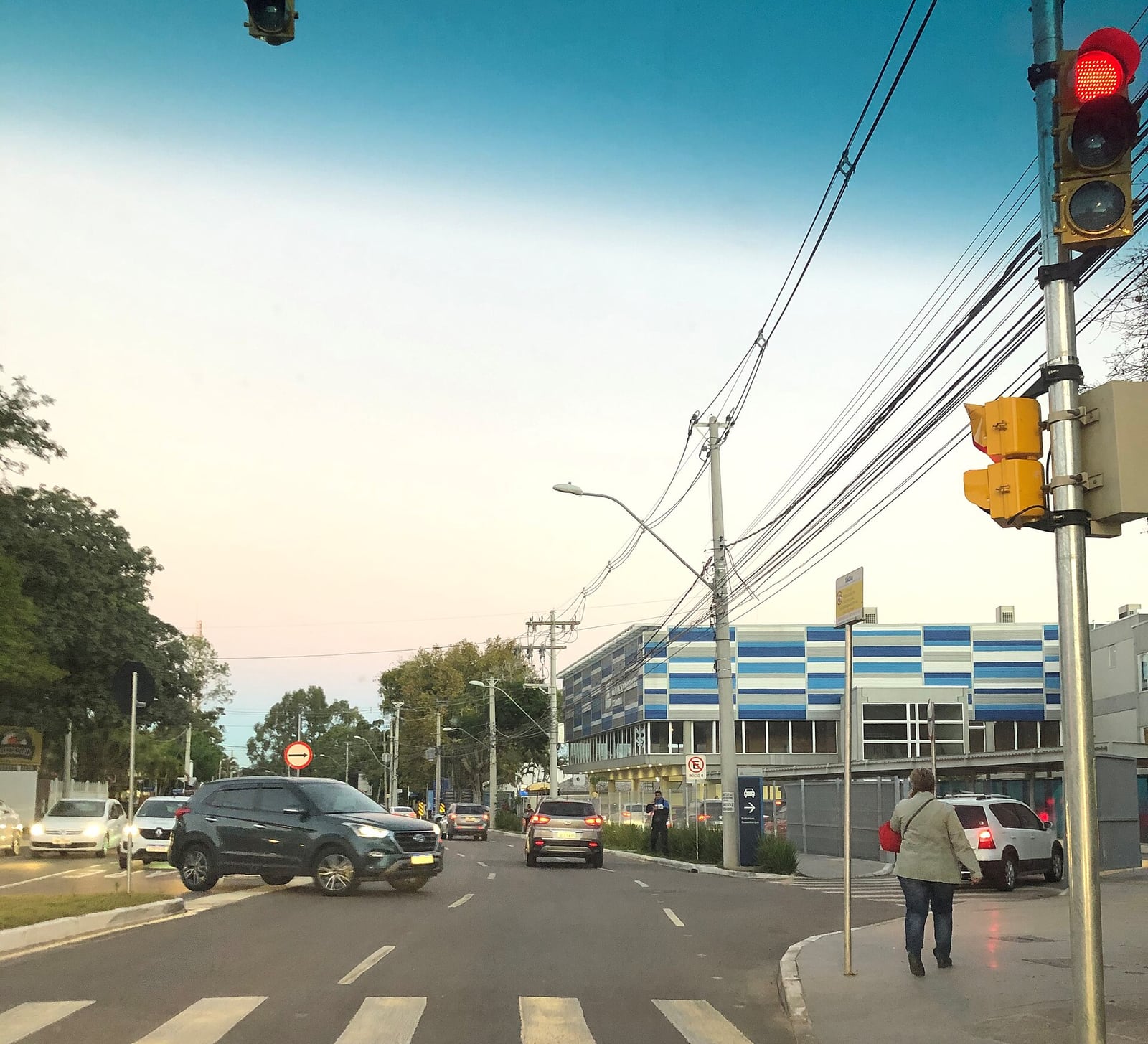 Fachada do Colégio Marista Ipanema, na Avenida Coronel Marcos, em Porto Alegre.