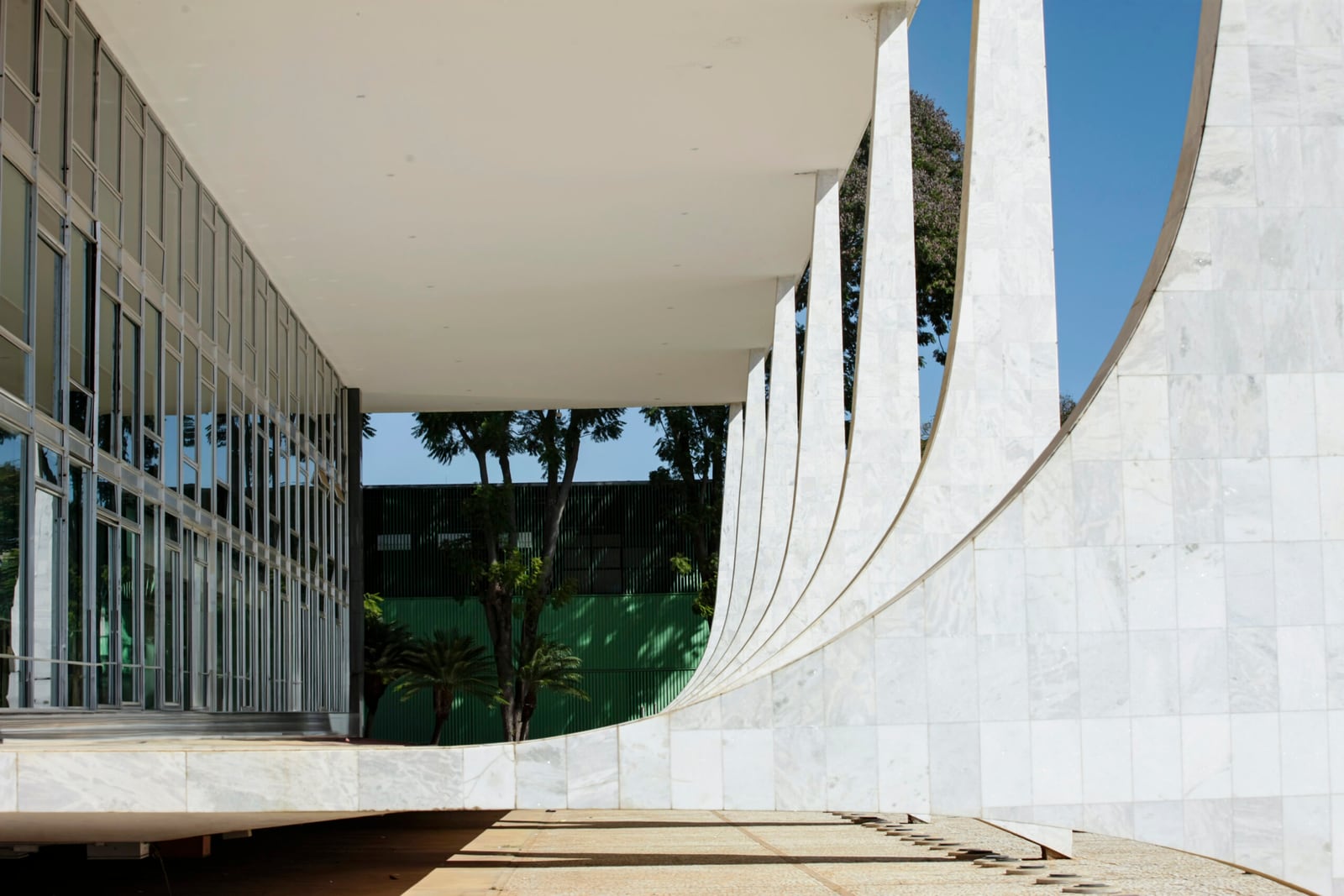 Fachada do Supremo Tribunal Federal, em Brasília.