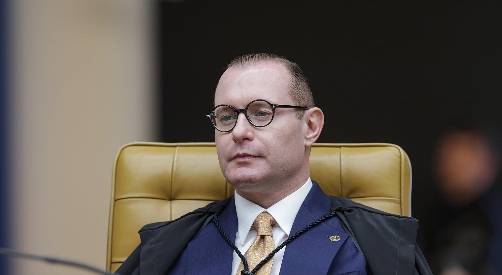 Cristiano Zanin, ministro do STF, em sessão do tribunal (foto de 17 de junho de 2026).