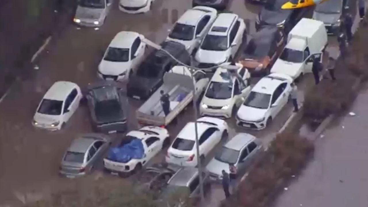 Divulgação: imagem do temporal que causou alagamentos em Istambul, na Turquia