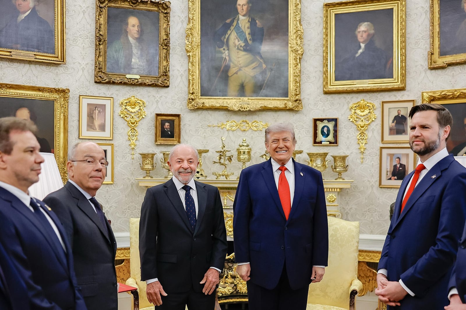 Trump e Lula em encontro na Casa Branca, em Washington (foto de arquivo, maio de 2026).