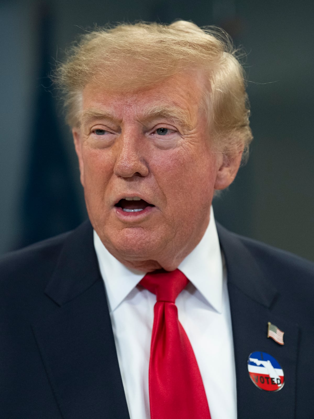 Donald Trump em West Palm Beach, Flórida, em 24 de outubro de 2026.
