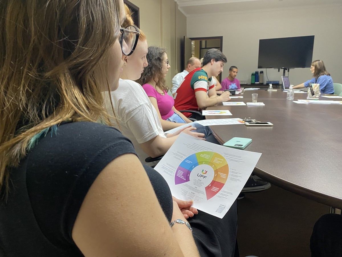 Encontro para discutir o Plano de Desenvolvimento Institucional (PDI) da UPF para 2027 a 2031.